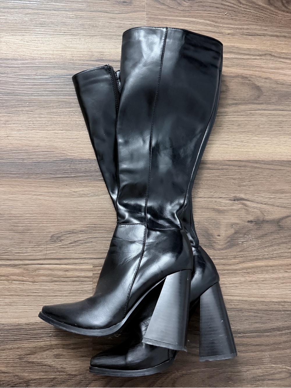 Princess polly knee high boots